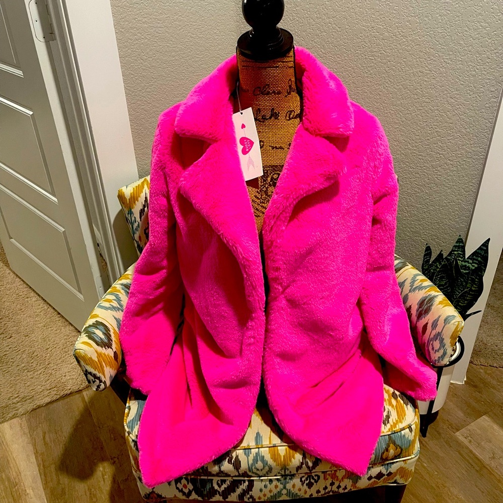 Beautiful Buddy Love Zoey faux fur coat